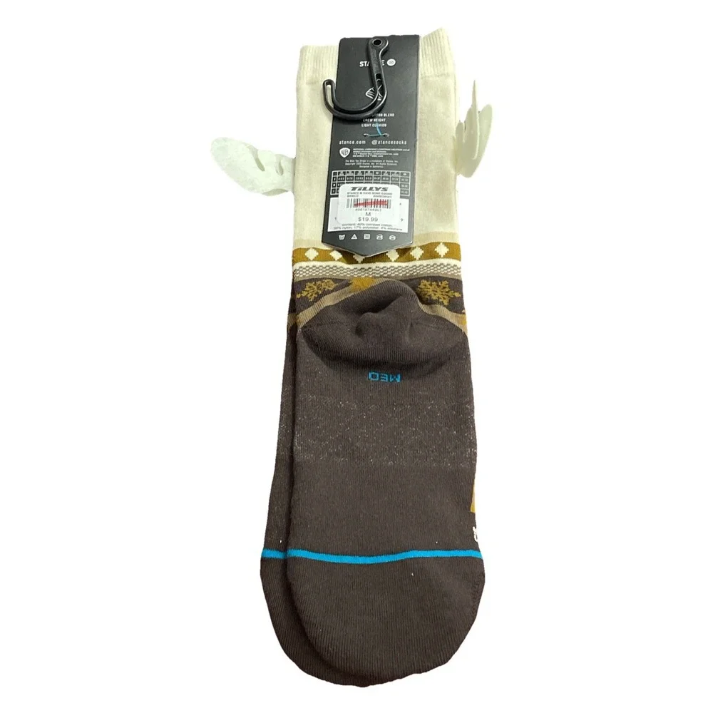 Stance National Lampoon's Christams Vacation Have Some Eggnog Socks Size M 6-8.5